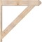 Ekena Millwork Traditional Smooth Arts and Crafts Outlooker, Douglas Fir, 7 1/2"W x 44"D x 44"H OUT08X44X44TRA03SDF - alternate 4